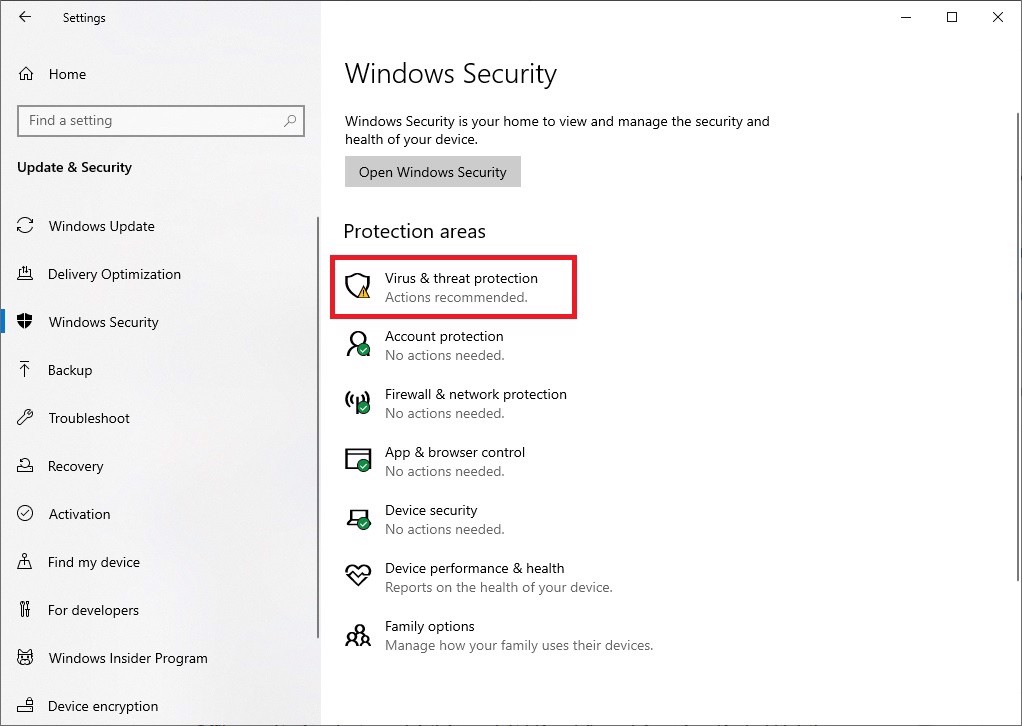 Cách quét virus bằng Windows Defender - GEARVN