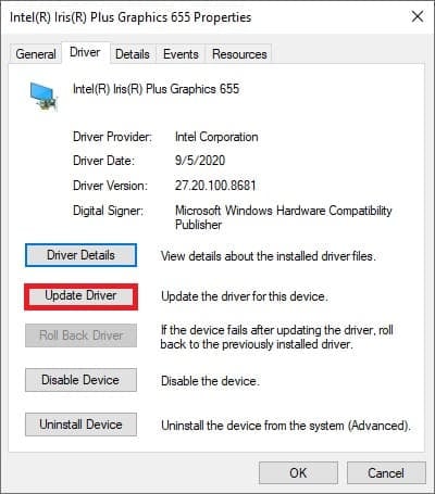 Cập nhật driver card màn hình - GEARVN