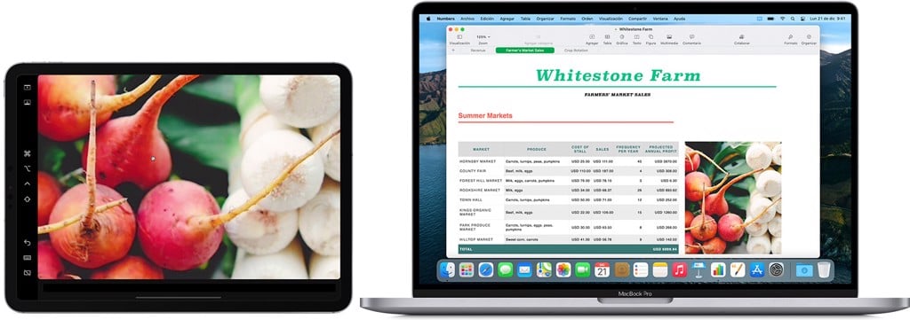 GEARVN Sử dụng iPad làm màn hình phụ Macbook