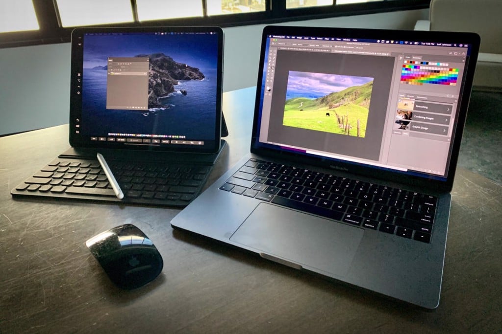 GEARVN Sử dụng iPad làm màn hình phụ Macbook