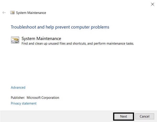 Sử dụng chức năng sửa lỗi của Windows - GEARVN.COM