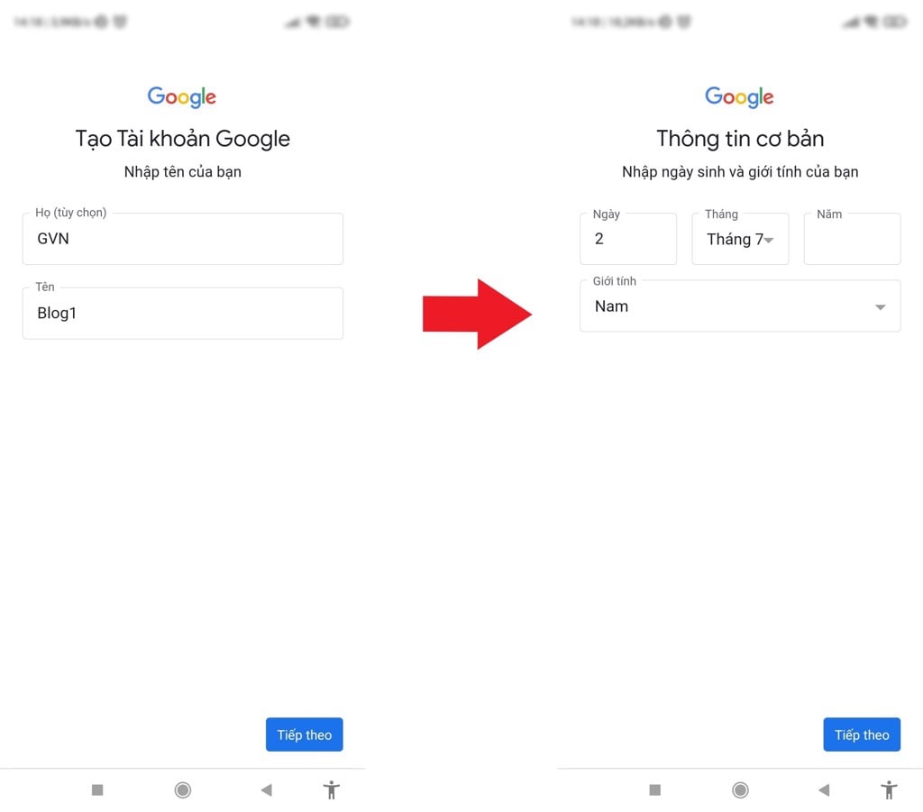 Tạo tài khoản Google Drive - GEARVN