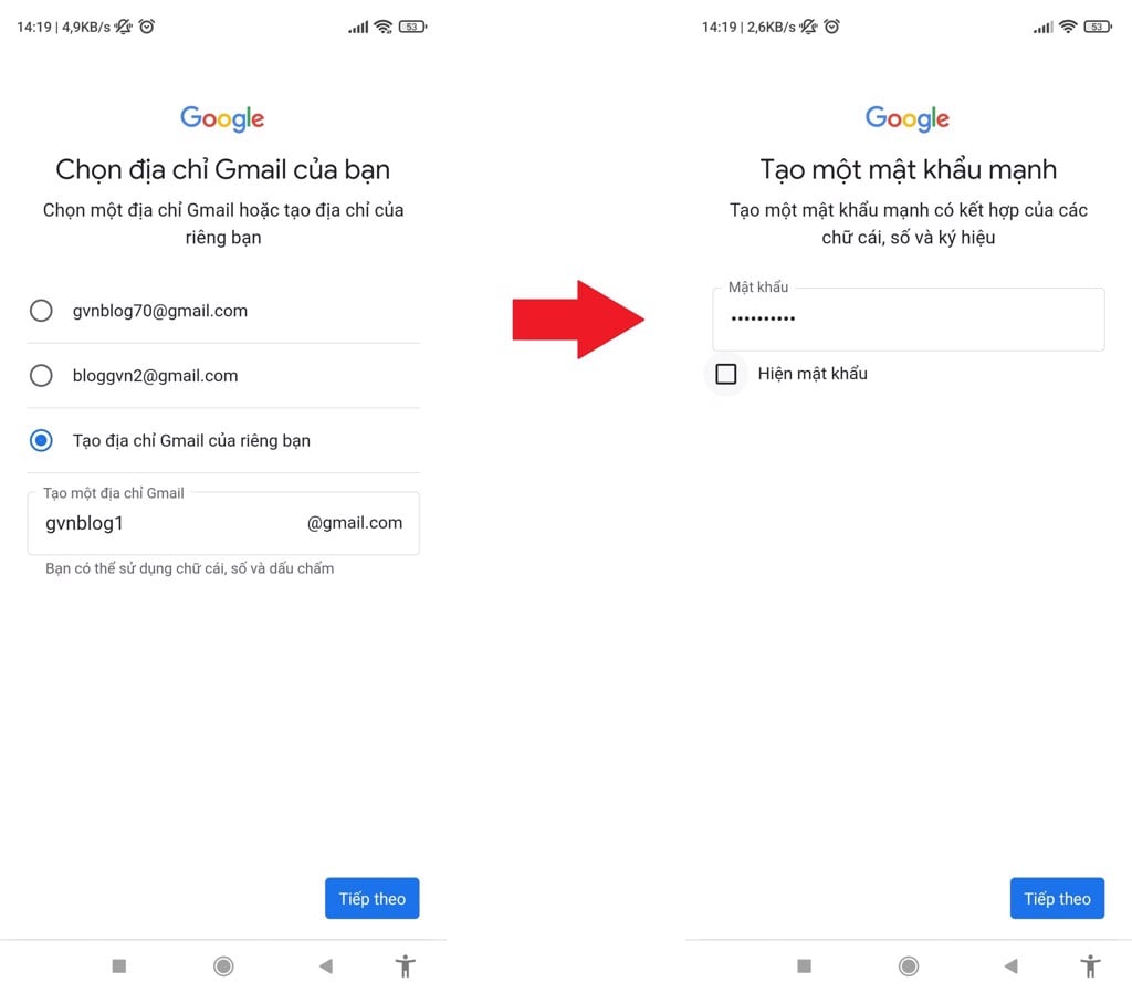 Tạo tài khoản Google Drive - GEARVN