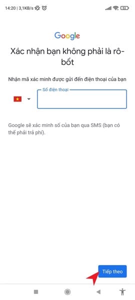 Tạo tài khoản Google Drive - GEARVN