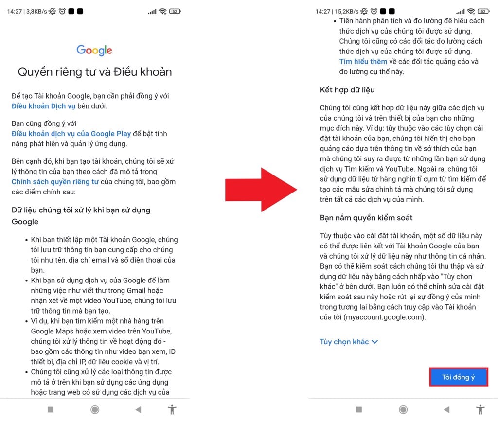 Tạo tài khoản Google Drive - GEARVN