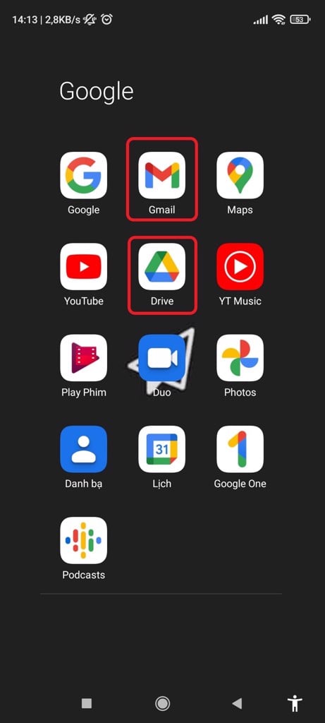 Tạo tài khoản Google Drive - GEARVN