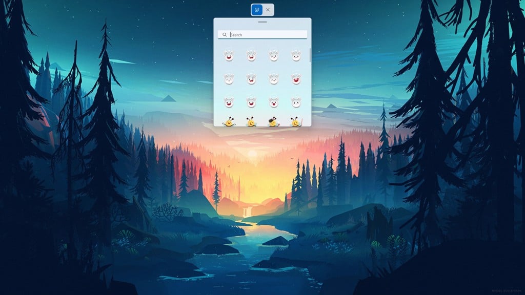 Hướng dẫn thêm Stickers trên Windows 11 - GEARVN