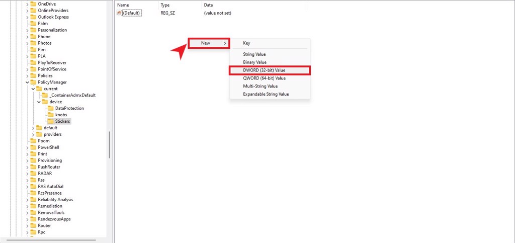 Hướng dẫn thêm Stickers trên Windows 11 - GEARVN