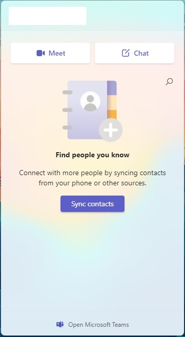 Khung chat mới của Microsoft Team trên Windows 11 - GEARVN.COM