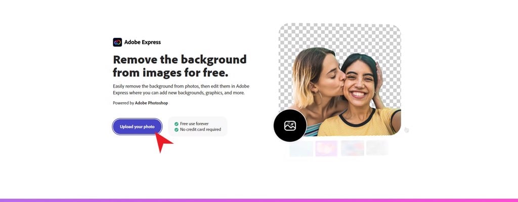 Adobe Express - Công cụ xóa background chuyên nghiệp | GEARVN