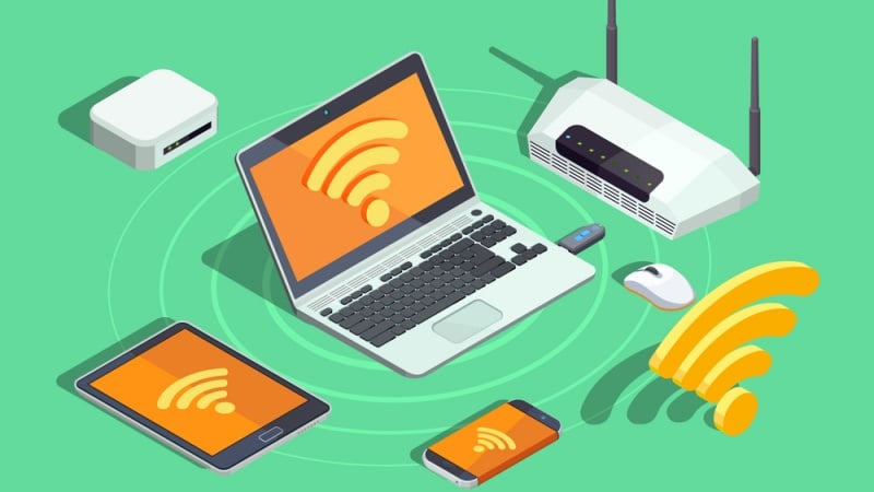GEARVN Vì sao sóng wifi mạnh nhưng vào mạng yếu và cách xử lý