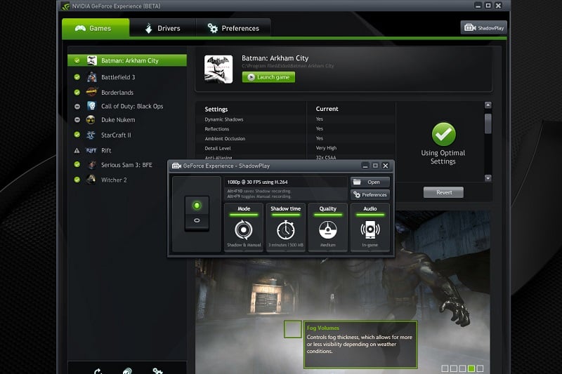 GeForce Experience
