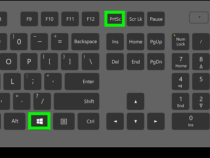 Chụp màn hình máy tính, laptop bằng Windows + Print Screen - GEARVN.COM