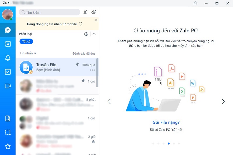 Hướng dẫn cài đặt Zalo, đăng nhập Zalo trên máy tính, laptop
