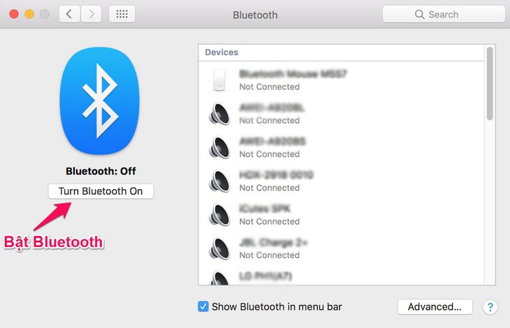 Hướng dẫn kết nối loa bluetooth với laptop Win 7, Win 10 và MacBook