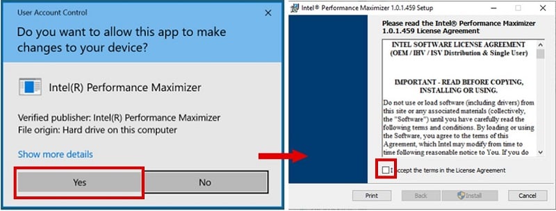 Intel Performance Maximizer