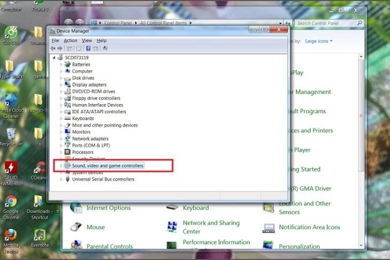 laptop bị mất tiếng