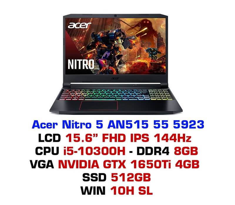ACER NITRO 5 AN515 55 5923
