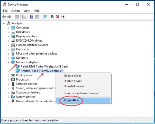 Hướng dẫn sửa lỗi laptop không kết nối được Wifi