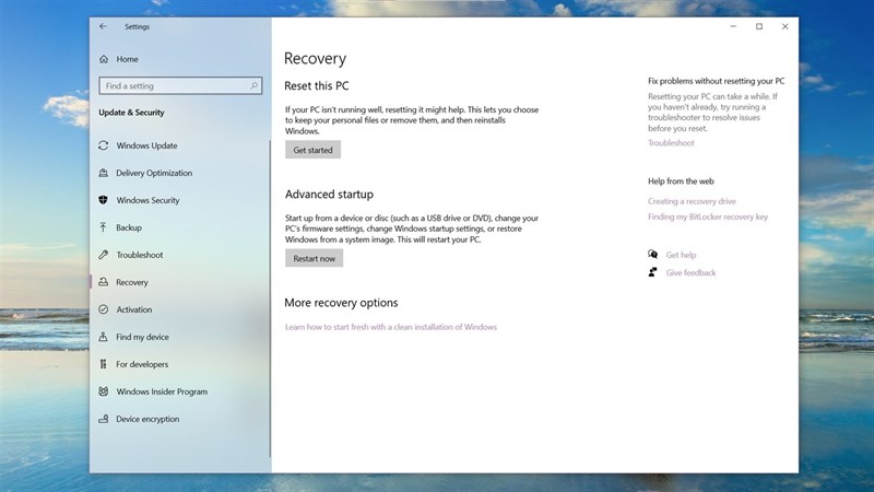 Lỗi thanh Taskbar Win 10