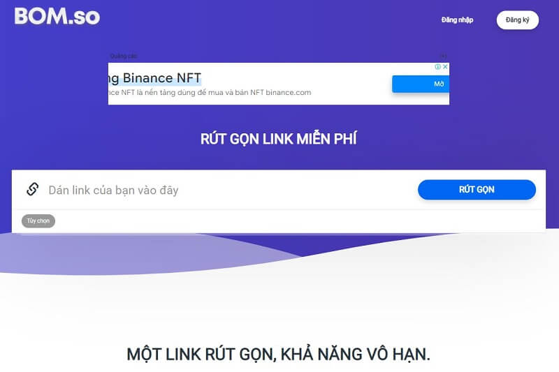 Rút gọn link