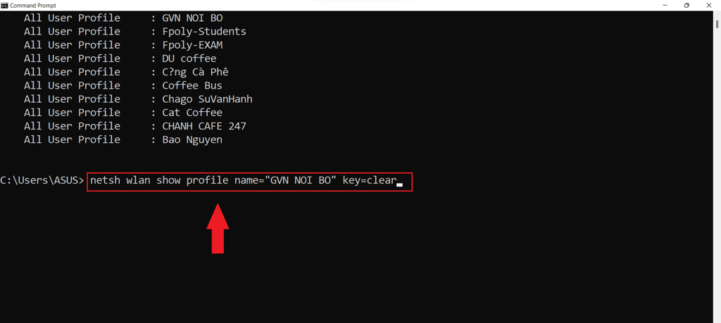 GEARVN - Cách xem mật khẩu wifi trên máy tính, laptop bằng Command Prompt