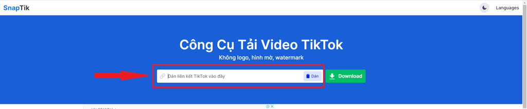 GEARVN - Hướng dẫn sử dụng Snaptik trên máy tính