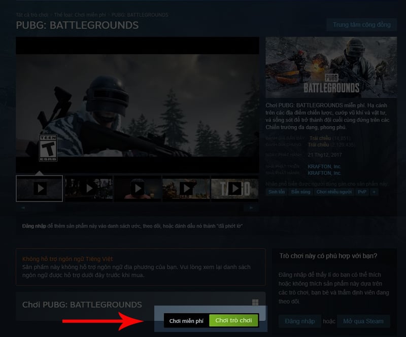 tải PUBG PC