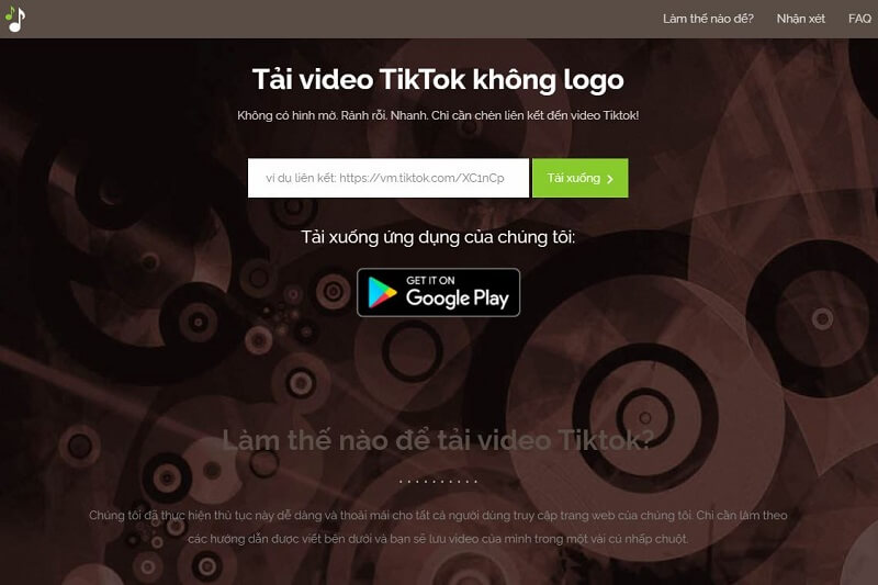 tải video TikTok