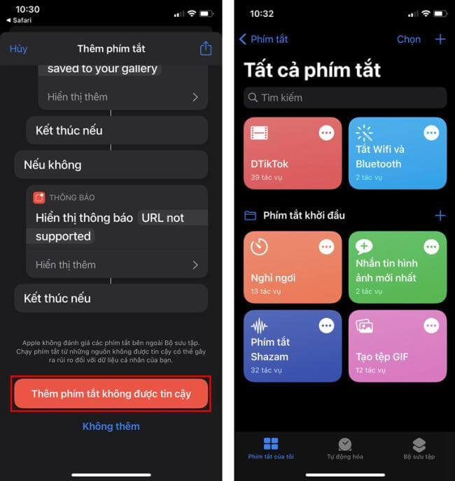 tải video TikTok