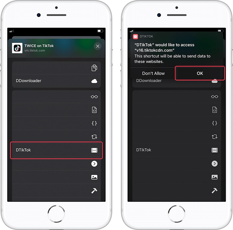 tải video TikTok