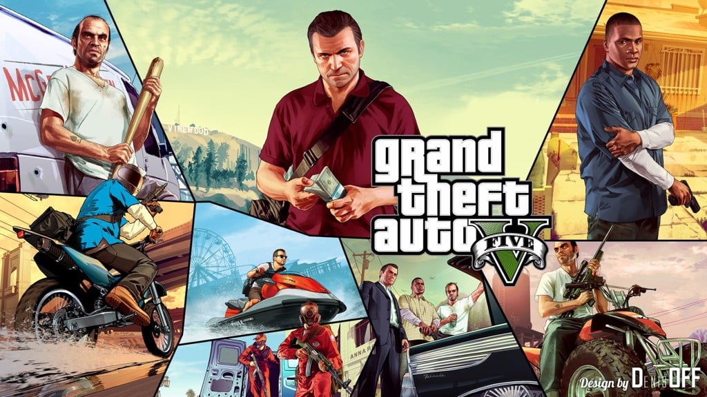 GEARVN.COM  - Hình nền máy tính dành cho fan GTA V