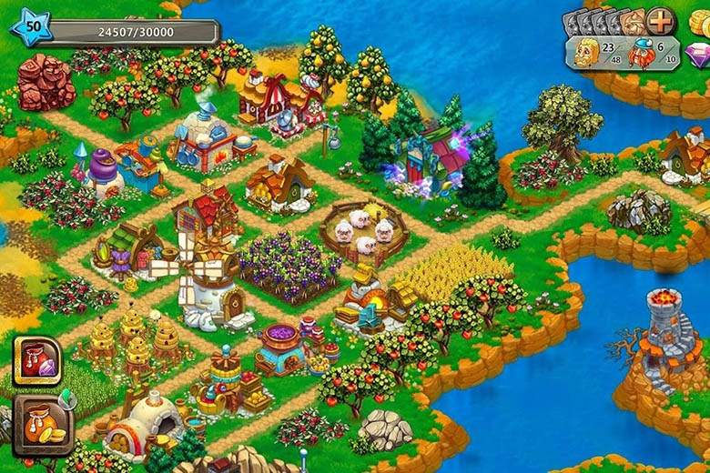 game nông trại mobile